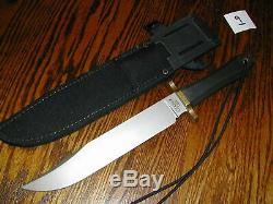 VINTAGE GERBER USA COFFIN HANDLE AUSTRALIAN BOWIE KNIFE model 5978 14.75OAL EXC