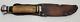 VINTAGE HUBERTUS SOLINGEN GERMANY HUNTING KNIFE WithSHEATH