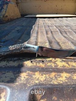 VINTAGE Howard R Arnold Coldwater Mountain Cutlery Fixed Blade Baby Bowie Knife