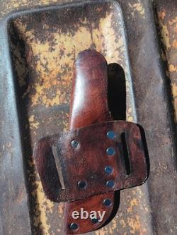 VINTAGE Howard R Arnold Coldwater Mountain Cutlery Fixed Blade Baby Bowie Knife