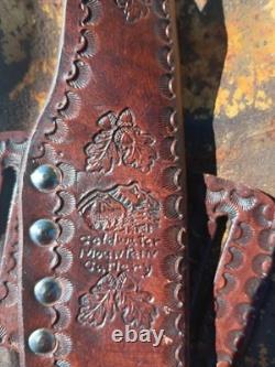 VINTAGE Howard R Arnold Coldwater Mountain Cutlery Fixed Blade Baby Bowie Knife