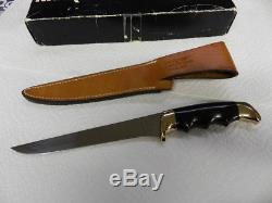 VINTAGE KERSHAW 1031 CAMP & STREAM KNIFE-With BOX -VINTAGE KNIFE- HUNTING KNIFE
