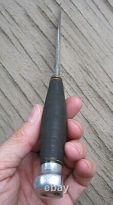 VINTAGE MARBLES GLADSTONE MICH USA PATD 1916 FIXED BLADE HUNTING KNIFE WithSHEATH