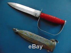 VINTAGE PUMA FROGMAN DIVE KNIFE DAGGER SURVIVAL HUNTING BOWIE FIGHTING With CASE