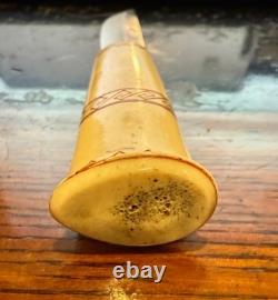 VINTAGE PUUKKO FINLAND HUNTING KNIFE & SHEATH Veikko Hakkarainen Marked RARE