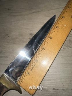 VINTAGE SMITH & WESSON Knife 11 inch Used Hunting Knife 6040