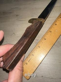 VINTAGE SMITH & WESSON Knife 11 inch Used Hunting Knife 6040