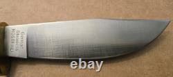VINTAGE VOSS CUTLERY CO STAG HUNTING KNIFE 5.5 BLADE With SHEATH GERMANY RARE
