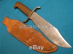 Vintage Western Boulder Bowie W49 V44 Raider Hunting Knife Knives Vietnam Old