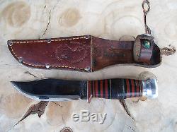 Vintage Western States Boulder Colo. Cut. & Mfg. Co Hunting Knife Leather Sheath