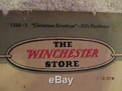 Vintage Winchester Knives Store Display-4 Panels-thanksgiving & Christmas-sign