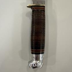 VINTAGE Western L46-5 knife and sheath