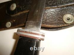 VTG CASE XX Stainless APACHE 300 KNIFE USA 1965-69 withsheath Free Shipping