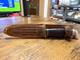 VTG Case 1940-1969 Fixed Blade Pig Sticker Stacked Leather OG Sheath EX Cond
