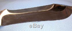 VTG. PUMA WHITE HUNTER FIXED BLADE KNIFE 6377 WithBROWN LEATHER SHEATH-GERMANY-VG