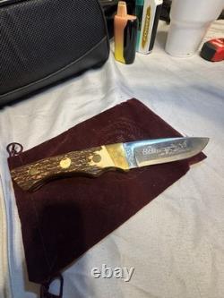 VTG Schrade USA 13DU Ducks Unlimited Fixed Blade Knife