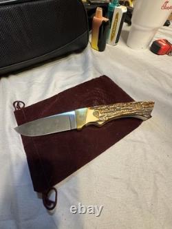 VTG Schrade USA 13DU Ducks Unlimited Fixed Blade Knife