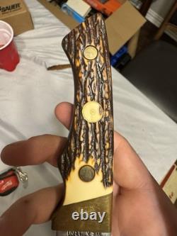 VTG Schrade USA 13DU Ducks Unlimited Fixed Blade Knife