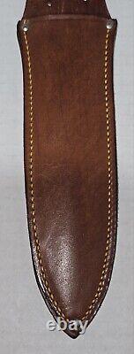 VTG WESTERN BOULDER COLORADO FIXED BLADE KNIFE G46-6 Pat. No. 1967479 withSHEATH USA