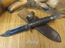 Vintage 11-1968 Camillus Vietnam NAVY and USAF Pilots & crew Survival Knife