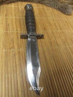 Vintage 11-1968 Camillus Vietnam NAVY and USAF Pilots & crew Survival Knife