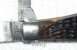 Vintage 1905 -1920 Case Bradford Pa. XX #6237 2 Blade Pocket Knife VG+ NR