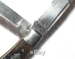 Vintage 1905 -1920 Case Bradford Pa. XX #6237 2 Blade Pocket Knife VG+ NR
