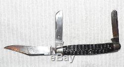 Vintage 1920 -1940 Case Tested XX 3 Blade Folding Pocket Knife VG++ NR