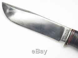 Vintage 1925-1930 KA-BAR USA Stacked Leather Finger Groove Hunting Knife