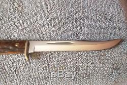 Vintage 1940s CASE XX Stag 5 inch Fixed Blade Sheath Hunting Knife Made in USA