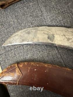 Vintage 1950s F. A BOWER Imperial Buffalo Skinner No. 48 Bowie Knife! RARE