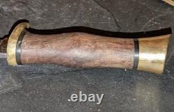 Vintage 1960s Browning Model 4018 Hunting Skinning Knife With Sheath