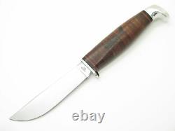 Vintage 1965-1969 Case XX 366 Stacked Leather Fixed Blade Hunting Knife