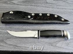 Vintage 1965 CASE XX 223-5 Fixed Blade Hunting / Skinning Knife + Sheath NM