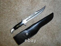Vintage 1968-1972 Buck Knife &Sheath, Model 120, Excellent