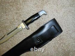 Vintage 1968-1972 Buck Knife &Sheath, Model 120, Excellent