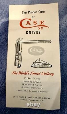 Vintage 1970's Case XX Kodiak Hunter Knife with Leather Sheath & Original Box NICE