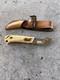 Vintage 1970's Stag Handle Hunting Knife With Gut Hook