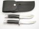 Vintage 1973-80 Buck 115 Twin Sportsman Set 103 118 Fixed Blade Hunting Knife