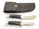Vintage 1973-80 Buck 117 Trophy Set Fixed Blade 103 116 Hunting Sportsman Knife