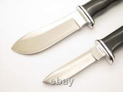 Vintage 1973-80 Buck 117 Trophy Set Fixed Blade 103 116 Hunting Sportsman Knife
