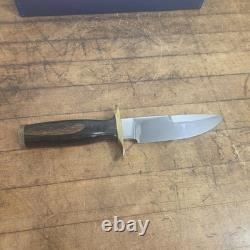 Vintage 1975 US Smith & Wesson Survival Hunting Knife with Sheath Box