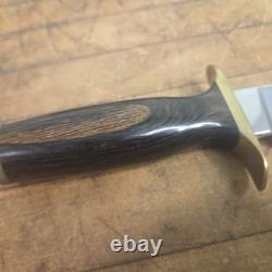 Vintage 1975 US Smith & Wesson Survival Hunting Knife with Sheath Box