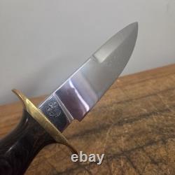 Vintage 1975 US Smith & Wesson Survival Hunting Knife with Sheath Box