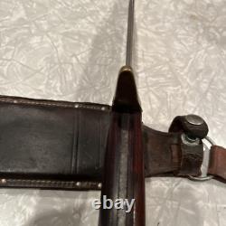 Vintage 1977 Western W49 A Fixed Blade Bowie Knife WithSheath