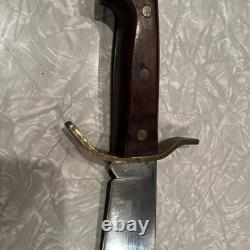 Vintage 1977 Western W49 A Fixed Blade Bowie Knife WithSheath