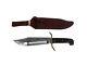 Vintage 1979 Western USA W49 Fixed Blade Survival Bowie Knife & Sheath