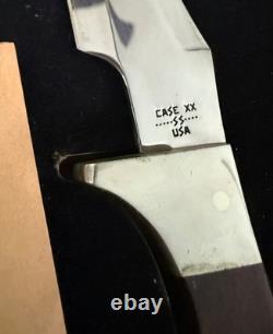 Vintage 1980's Case XX Desert Prince Knife With Leather Sheath And Orginal Box