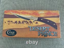 Vintage 1980's Case XX Desert Prince Knife With Leather Sheath And Orginal Box