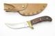 Vintage 1980s Buck 401 Kalinga Fixed Blade Hunting Knife & Custom Sheath
